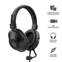 CUFFIE OVER-EAR USB PER PC
