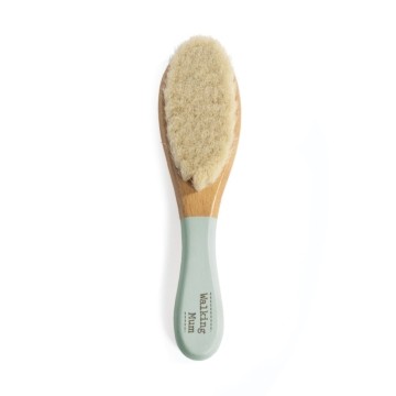 SPAZZOLA BEBE' LEGNO GRIGIO