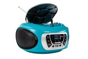 RADIO LETT.CD PORT. TURCHESE