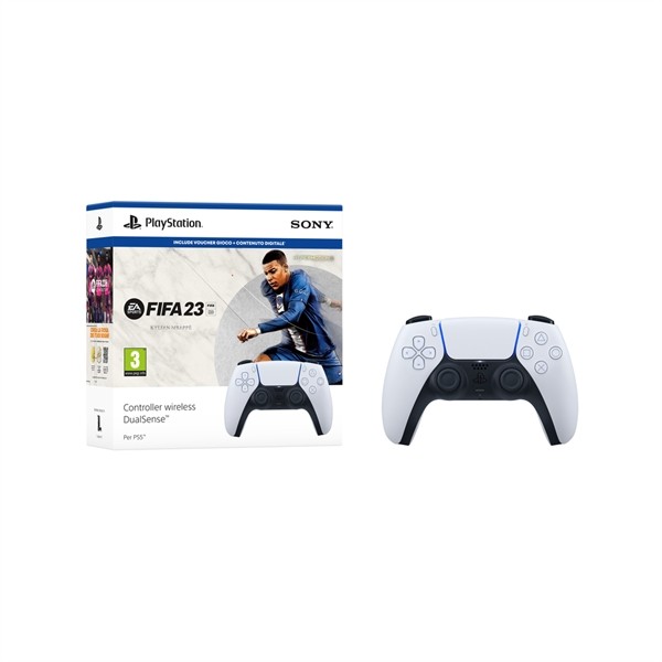 PS5 DUALSENSE WHT+FIFA23+FUT