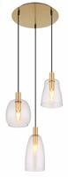LAMP SOSPENS OTTONAT 3XE14 4