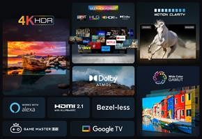 TV 50 LED 4K SMART SAT T2