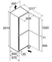 FRIGO CB CLD 371LT INOX N.F