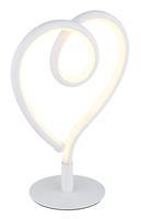 LAMPADA DA TAVOLO MET WHT 6W