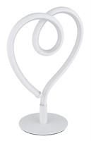 LAMPADA DA TAVOLO MET WHT 6W
