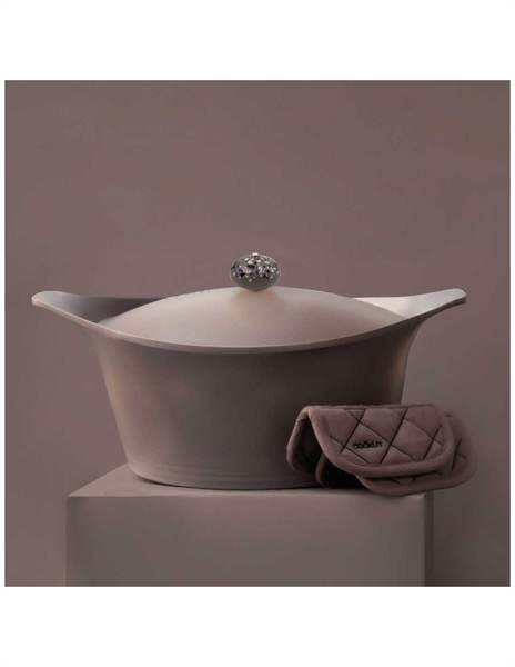 COCOTTE CM.24 TORTORA+POM+PR
