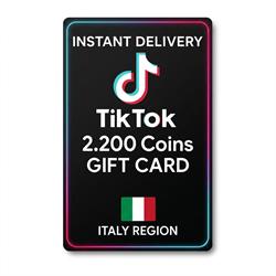 TIKTOK 2.200 COINS ± 35,00