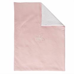 COPERTA DOUPLE FACE ROSA