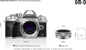 E-M10 MARK 4 KIT PANCAKE 14.