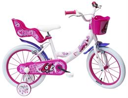 BICI HEART 16BIANCO PORTABA