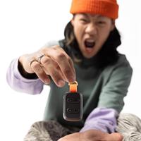 AURICOLARI DIME 3 BLK/ORANGE