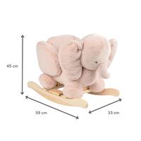 DONDOLO ELEFANTE ROSA