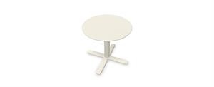 TAVOLO TONDO H60 D60 BIANCO