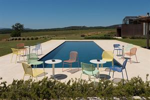 TAVOLO TONDO H60 D60 BIANCO