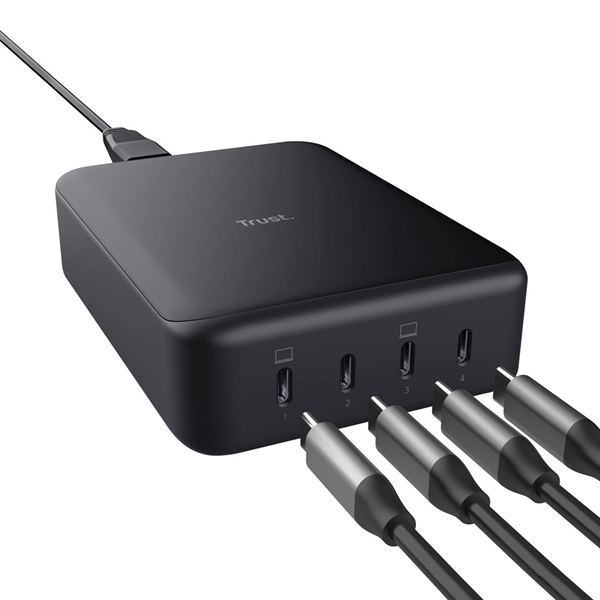 CARICABATTERIA 4-USB-C 240W