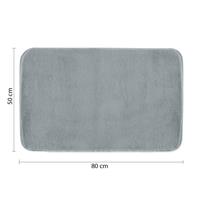 TAPPETO FUZZY 50X80 AZZURRO