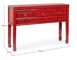 CONSOLLE 3C JINAN ROSSO