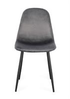 SEDIA IRELIA NERO VEL.GRIGIO