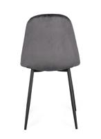 SEDIA IRELIA NERO VEL.GRIGIO