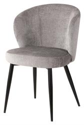 SEDIA EVELYN TESSUTO GRIGIO