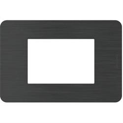 PLACCA 3P BLACK NICKEL