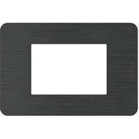 PLACCA 3P BLACK NICKEL