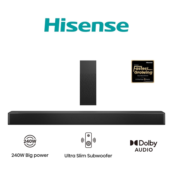 SOUND BAR 2,1 SUB WI-FI