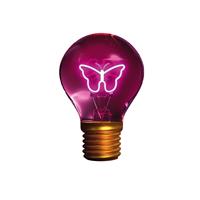 LUCE A LAMPADINA FARFALLA