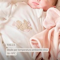 SACCO NIDO B.CO VELLUTO 0-3M