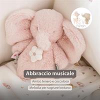 MINI CARILLON ELEFANTE ROSA