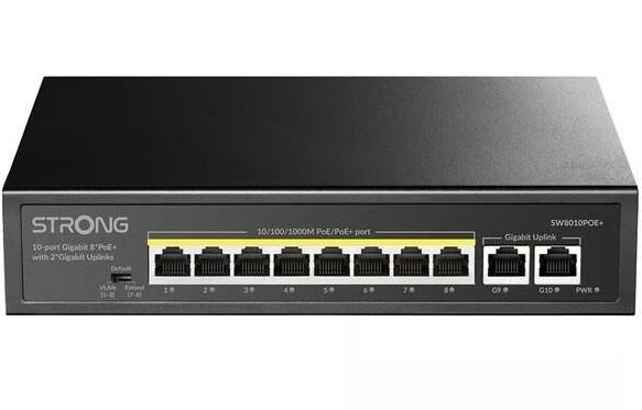 SWITCH POE UPLINK  8*P.GIGAB