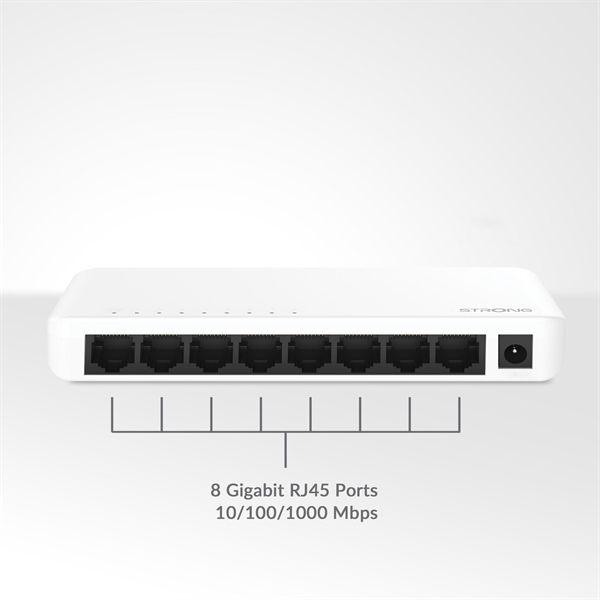 SWITCH UNMANAGED 8P.MULTI-GI