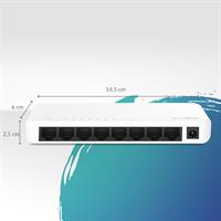 SWITCH UNMANAGED 8P.MULTI-GI