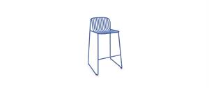 SGABELLO RIVIERA AZZURRO MA