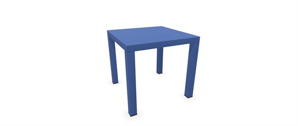 TAVOL ROUND 45X45X42 AZZ.MAR