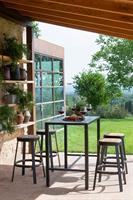 TAVOLO 70X70 H105 BIANCO