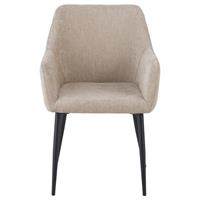 SEDIA SHIRLEY TESSUTO BEIGE