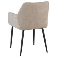 SEDIA SHIRLEY TESSUTO BEIGE