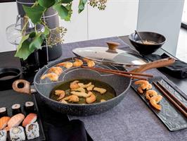 WOK C/C CM32+GRIGLIA +BASTON