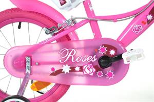 BICI ROSES 16 ROSA C/CESTIN