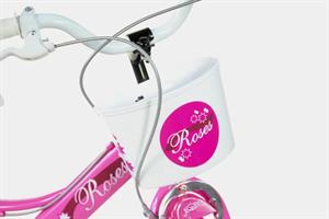 BICI ROSES 16 ROSA C/CESTIN