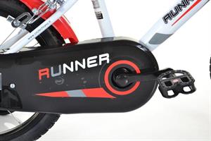 BICI RUNNER 16ROSSA C/BORRA