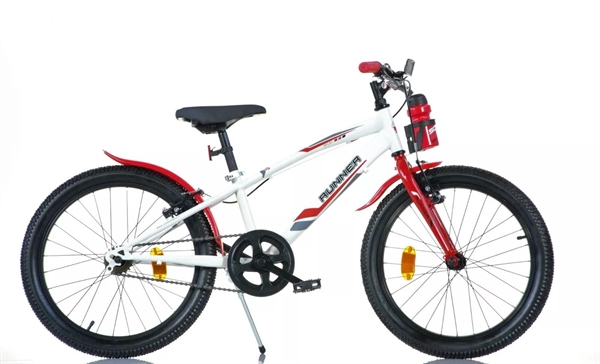 BICI RUNNER 20 ROSSA C/BORR