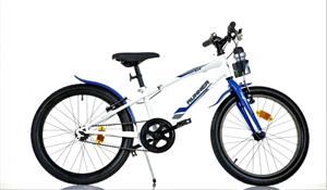 BICI RUNNER 20 BLU C/BORRAC