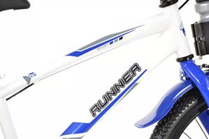 BICI RUNNER 20 BLU C/BORRAC