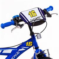 BICI CHICANE 16BLU C/BORRAC