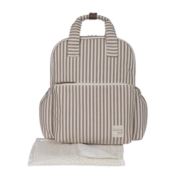 ZAINO PRALINE'RAYAS MOKA
