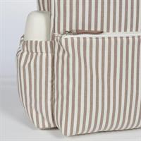 ZAINO PRALINE'RAYAS MOKA