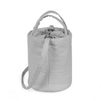 BORSA LITTLE BLOOM VICHY GRI