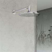 SOFFIONE MURO INOX D250 CROM